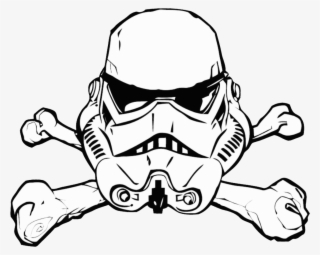 Hey, It's Me - Stormtrooper Skull And Crossbones