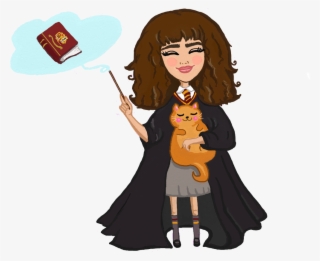 What Would Hermione Do Illustration Inspired By The - Illustration