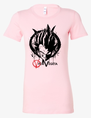 Super Saiyan Vegeta V Vendetta Woman Short Sleeve T - T-shirt
