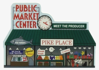 Public Market Cartoon