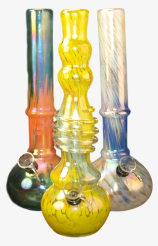 12" Soft Glass Water Pipe - Bong