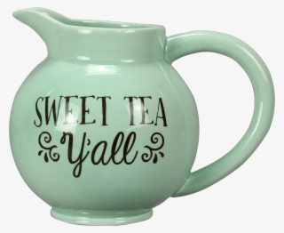 Young's Ceramic Sweet Tea Pitcher, Sweet Tea Y'all