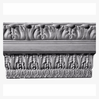 Plaster Crown Moulding Triple Acanthus 6-1/4" P X