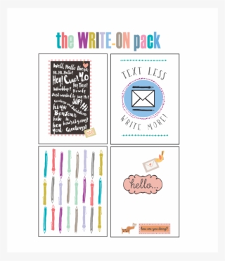 Write More Notecard Set