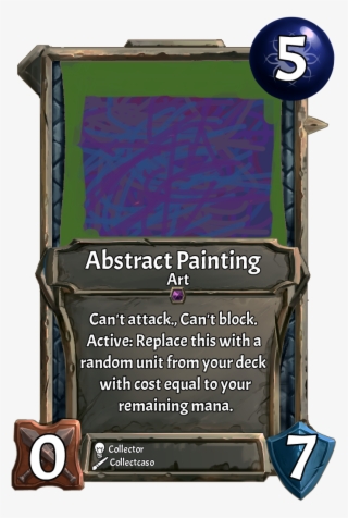 [card] Abstract Paintingweek - Collective Community Card Game