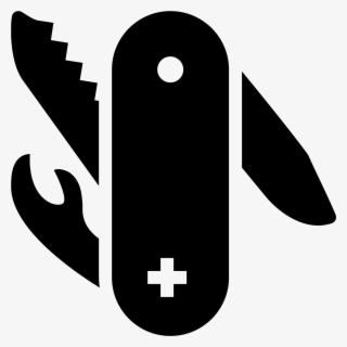 Swiss Army Knife Filled Icon - Swiss Army Knife Icon