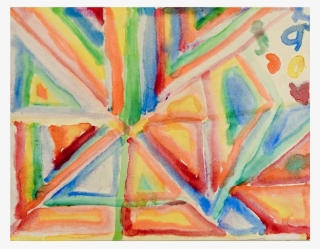 Collection Of Free Pastel Drawing Download On - Painting Watercolor Geometric Abstract
