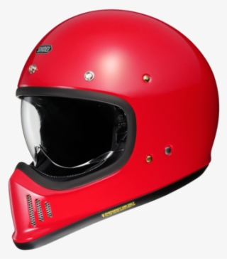 Shoei Ex-zero Full Face Helmet Shine Red - Shoei Ex Zero