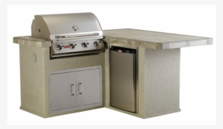 Q Outdoor Barbecue Kitchen Island - Bull Outdoor Products Little Q Island In Stucco | 31046