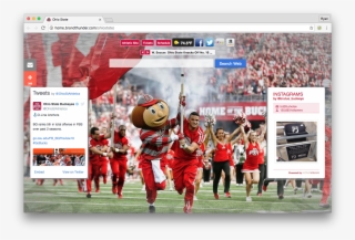 The Ohio State Buckeyes New Tab Experience - Web Page