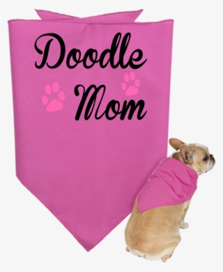 Goldendoodle Doggie Bandana - Customcat Certified Badass Doggie Bandana