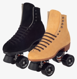 Riedell Zone Outdoor Roller Skate Set - Riedell Suede Roller Skates