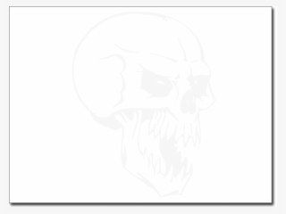 Autoaufkleber Totenkopf - Production
