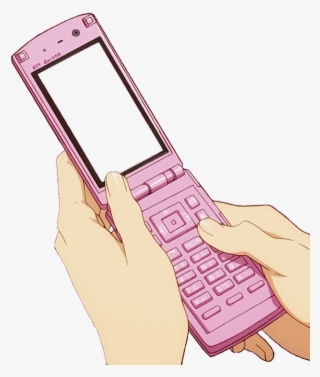 Arm Arms Hand Hands Phone Art Anime - Anime Retro Phone