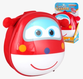 Audi Double Drill Super Flying Man Bag Cartoon Backpack - Super Wings