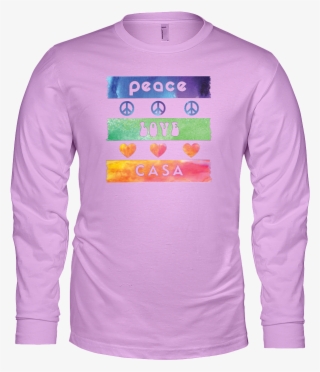 Splash Peace Love Casa Unisex Long Sleeve - Long-sleeved T-shirt