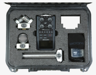 Zoom H6 Portable Sound Recorder Boom Mic 3d Sound - Skb 3i-1209-4-h6b (iseries Case
