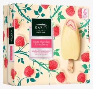Kapiti White Chocolate & Raspberry - Kapiti Ice Cream