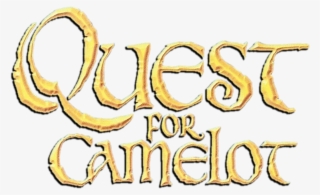 Image Quest For Camelot Shadowed Logo Png Warner Bros - Quest For Camelot Logo