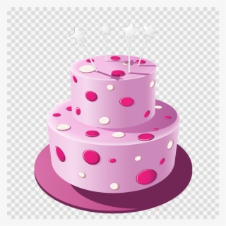Pink Birthday Cake Clip Art Clipart Frosting & Icing - Beach Balls No Background