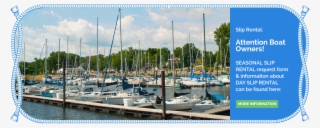 Attention Boat Owners Seasonal Slip Information And - Marina