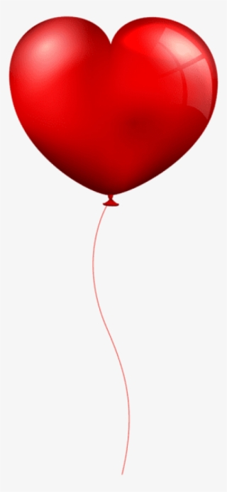 Free Png Red Heart Balloon Png Images Transparent - Portable Network Graphics