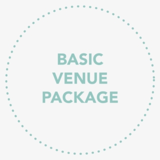 This Package Is A Venue Necessity And Allows The Bride - Circle