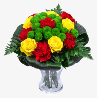 Carnations, Rose, Santini - Flower Bouquet