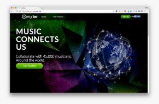 Ccmixter Background Music Page Preview - Ccmixter