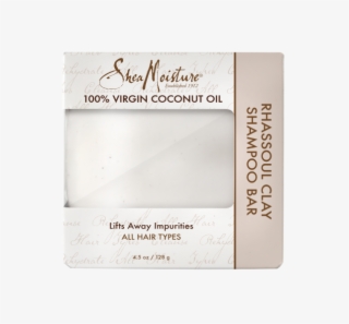 100% Virgin Coconut Oil Rhassoul Clay Shampoo Bar A