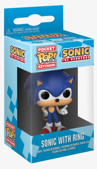 Sonic With Ring Keychain Pop Games - Sonic And The Tales Of Deception