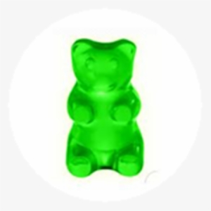 Green Clipart Gummy Bear - Gummy Bear White Background
