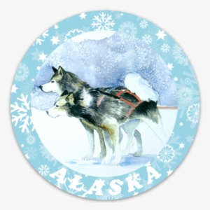 New Alaska Sticker Sets - Greenland Dog