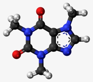 Picture - 3d Structure Of Caffeine