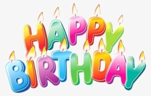 Birthday Candles Png Image - Happy Birthday Wallpaper Png