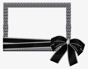 Black And White Bow Frames