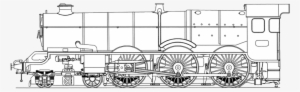 Clip Art Download Train Transparent Parallel Line - Locomotive Steam Engine Drawing