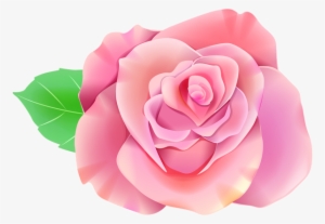 Pink Single Rose Png Clip Art Image - Single Rose