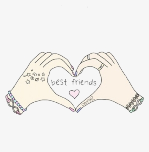 Bff Coração Tumblr Melhores Amigas Para Sempre - Melhores Amigas Para  Sempre Bff - Free Transparent PNG Clipart Images Download