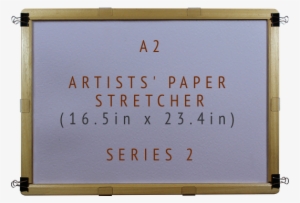 A2 Artists' Paper Stretcher For Watercolour - Sign