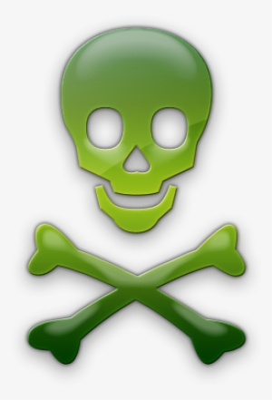 Toxic Clipart Icon - Green Poison Symbol