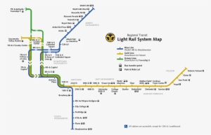 Sacramento Rt Light Rail Map - Sacramento Light Rail Map