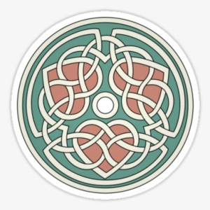 Triple Heart Celtic Knot By Chromedreaming - Circle