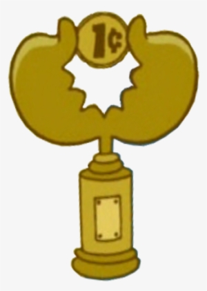 The Cheapest Crab Award - Spongebob Trophy Png