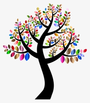 This Free Icons Png Design Of Simple Prismatic Tree