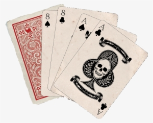 Cards Deadmanshand - Ace Of Clubs Playing Card: Blank 150 Page Lined Journal