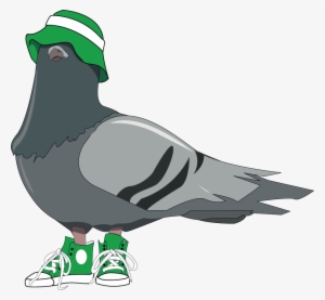 Pigeon King Dove Pigeon, Hello Brooklyn - Transparent Pigeon