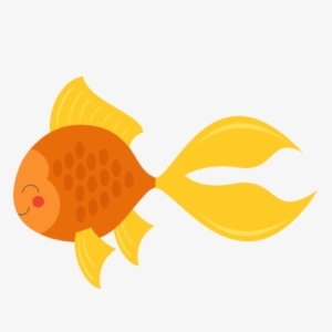 Goldfish Transparent Images Png - Cartoon Gold Fish Png
