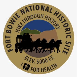 I Hike For Health Pin For Fort Bowie National Historic - Fort Bowie National Historic Site