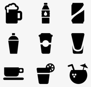 Graphic Freeuse Library Alcohol Vector Sketch - Drinks Icon